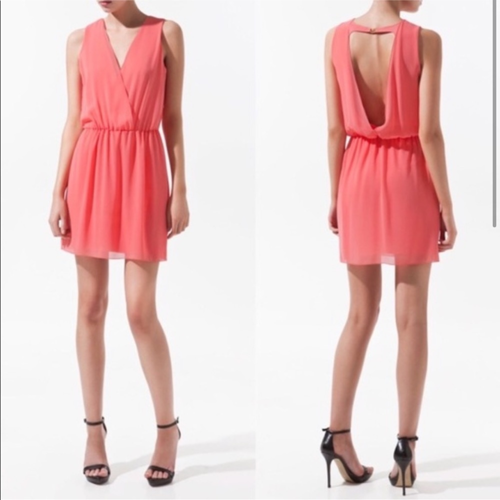 Zara Woman - double v mini dress